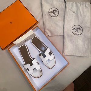Hermes Oran Sandals